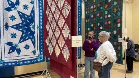 Quilting in the Land of Milk & Honey -- Quilt Show
