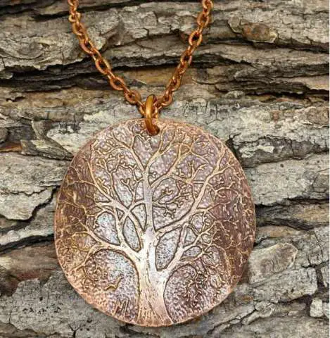 Recycled Copper Pendant