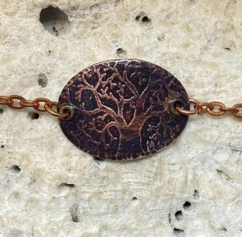 Recycled Copper Bracelet