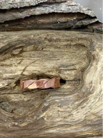 Recycled Heavy Copper Ring