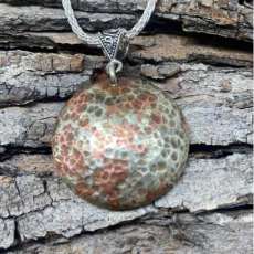 Recycled Copper Mix Metal Pendant