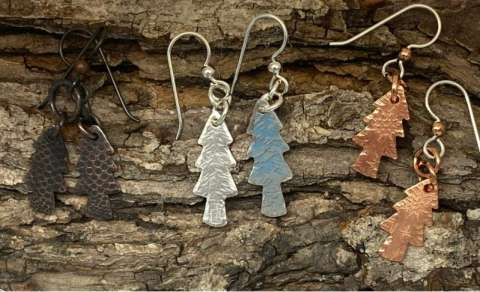 Christmas Tree Earrings