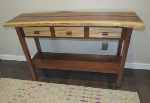 Hall Or Sofa Table With Drawers
