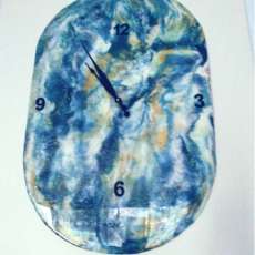 Ocean Clock 30 X 19