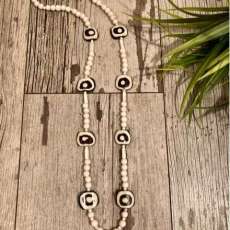 Batik Bone Necklace