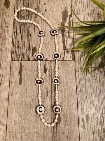 Batik Bone Necklace