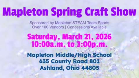 Mapleton Spring Craft Show