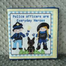 Police Officer Cloth Book