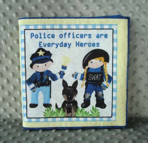 Police Officer Cloth Book