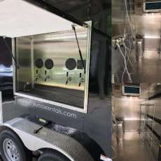 Mobile Cold Storage With Taps