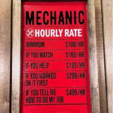 Mechanics Sign