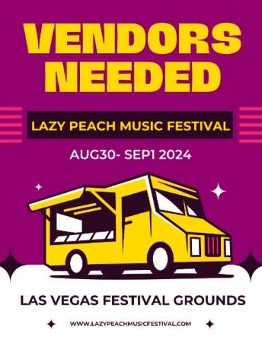 Lazy Peach Music Festival / Become a Vendor