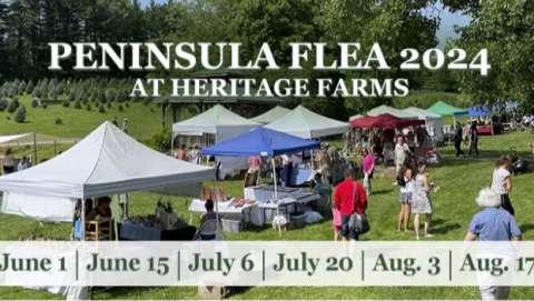 Peninsula Flea at Heritage Farms - July