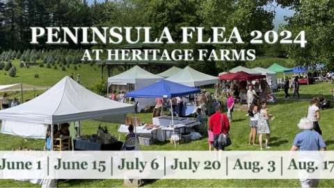 Peninsula Flea at Heritage Farms - July