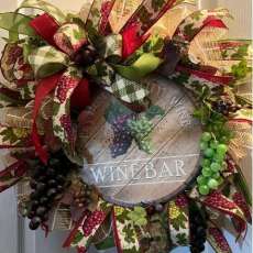 Wine Bar Wreath