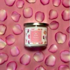 Rose Water 3-Wick Candle