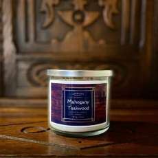 Mahogany & Teakwood 3-Wick Candle