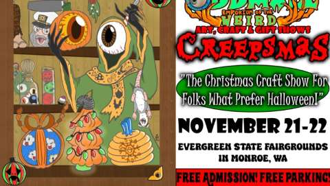 Creepsmas Between-The-Holidays Art, Craft & Gift Show