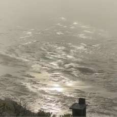 Foggy Sunrise in Harpswell Sound