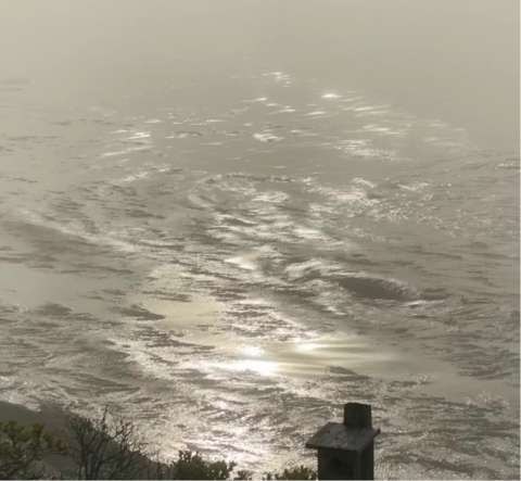 Foggy Sunrise in Harpswell Sound