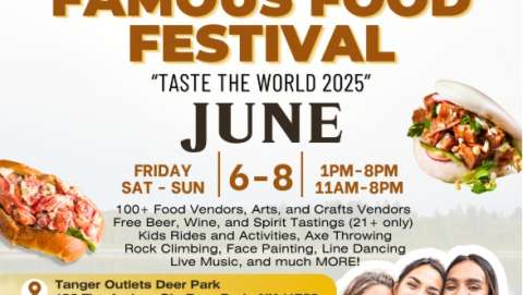 Famous Food Festival Taste the World Long Island, NY