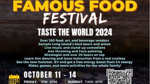 Famous Food Festival Taste the World Long Island, NY