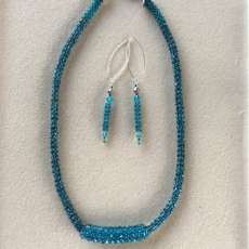 Teal Joy Necklace and Earring Set