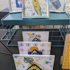 My 4x4 Art Cards at the OZ Night Market