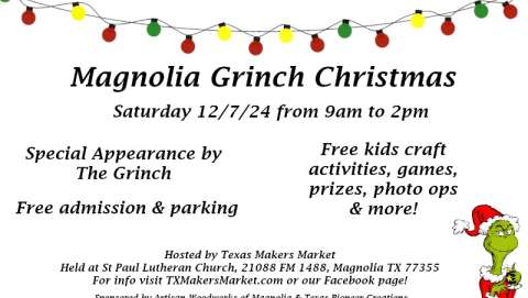 Magnolia Grinch Christmas