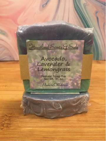 Avocado Lavender Lemongrass Soap Bar