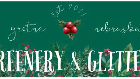 Greenery & Glitter