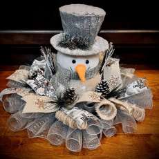 Snowman Centerpiece