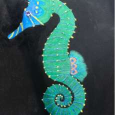 Peacock Seahorse