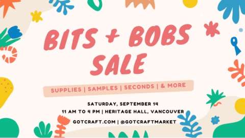 Bits + Bobs Warehouse Sale