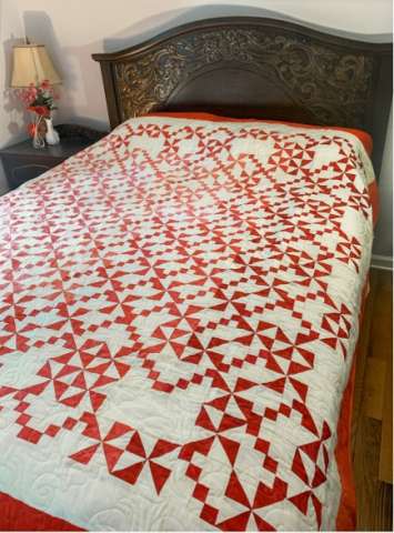Pinwheel Handmade Quilt