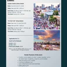 Vendor Flyer For Denver Street Fairs