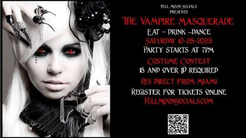 Vampire Masquerade Dance Party