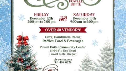 Christmas in Powell Butte