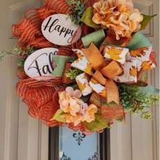 Happy Fall Wreath