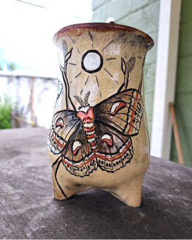 Eclipse of Moths Vase