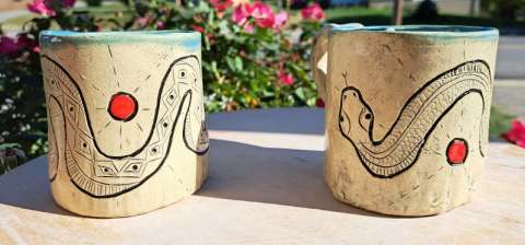 Snake Mugs