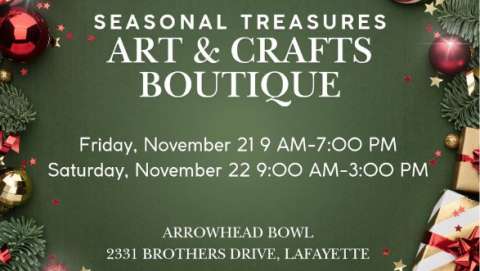 Seasonal Treasures Christmas Boutique Arts & Craft Show