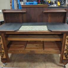 Outdoor Rolling Bar/Bbq