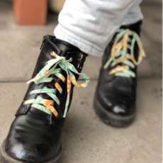 Upcycled Shoe Laces