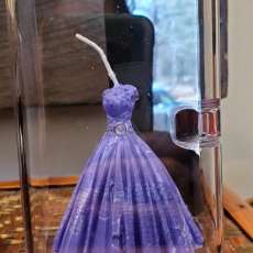 Purple Crown Gown