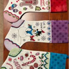 Embroidered Stockings