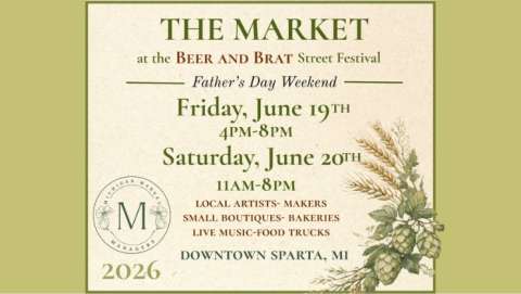 The Market at the Beer and Brat Street Festival
