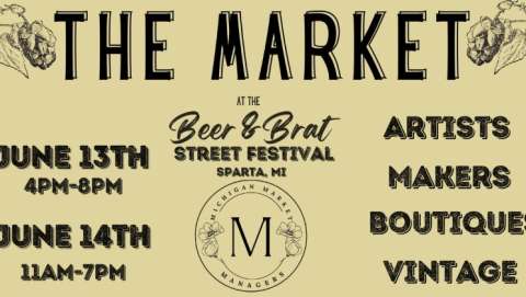 The Market at the Beer and Brat Street Festival