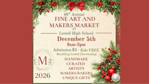 Fine Art and Makers Market at the Lowell High School
