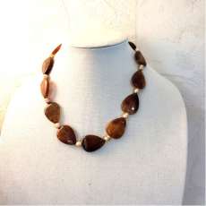 Web Agate Necklace